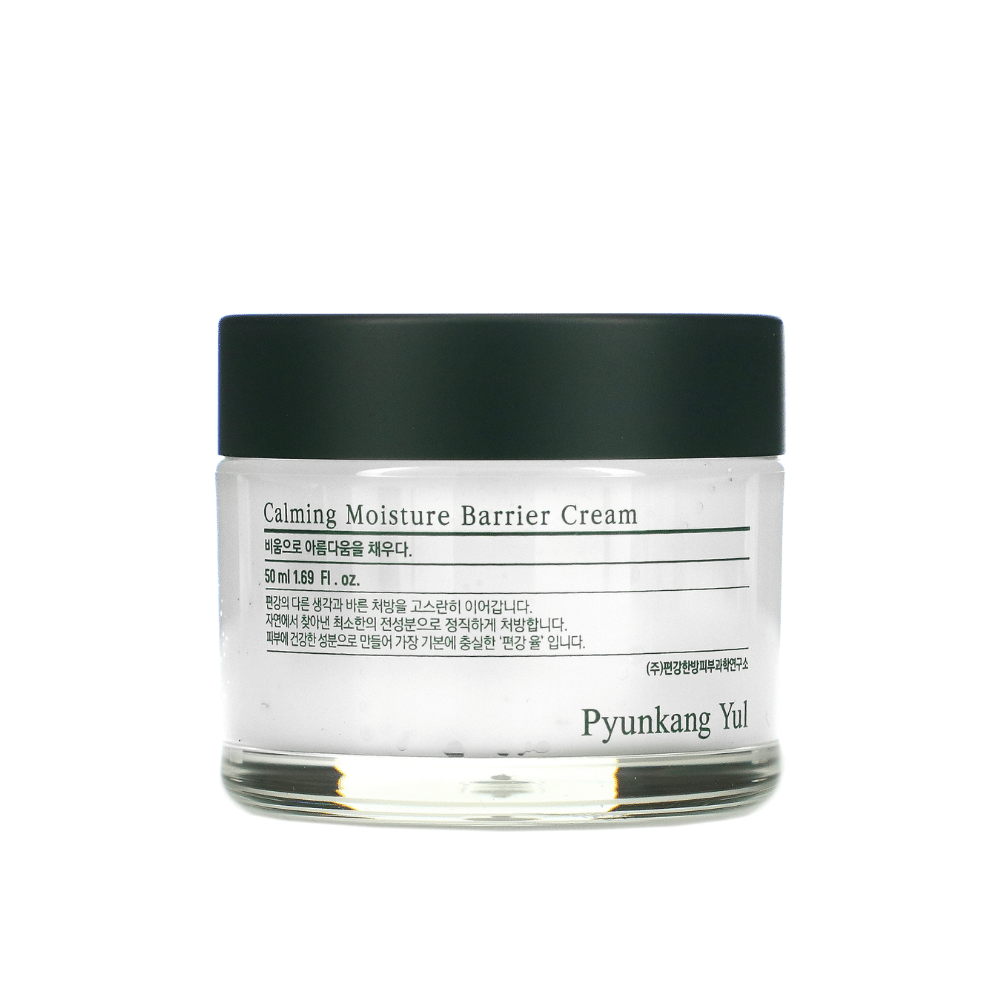Pojemnik z Pyunkang Yul Calming Moisture Barrier Cream 50ml na białym tle.